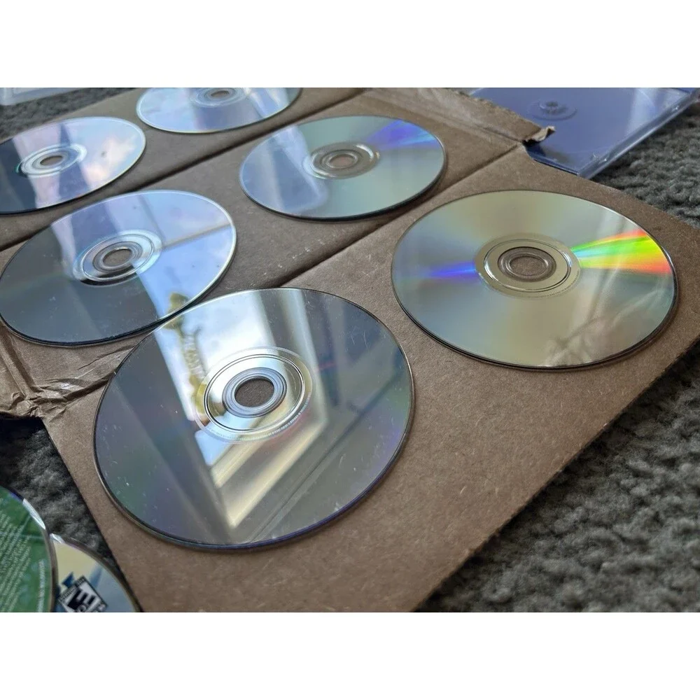 Nintendo Wii Video Game Lot Of 6 PAC Man, TMNT, Boom Blox + More DISCS ONLY